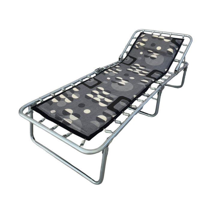 Catre Acojinado Reclinable SuperCatres, diseño plegable y resistente.