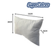 Almohada económica con medidas 55x40x20 cm, ideal para uso institucional.
