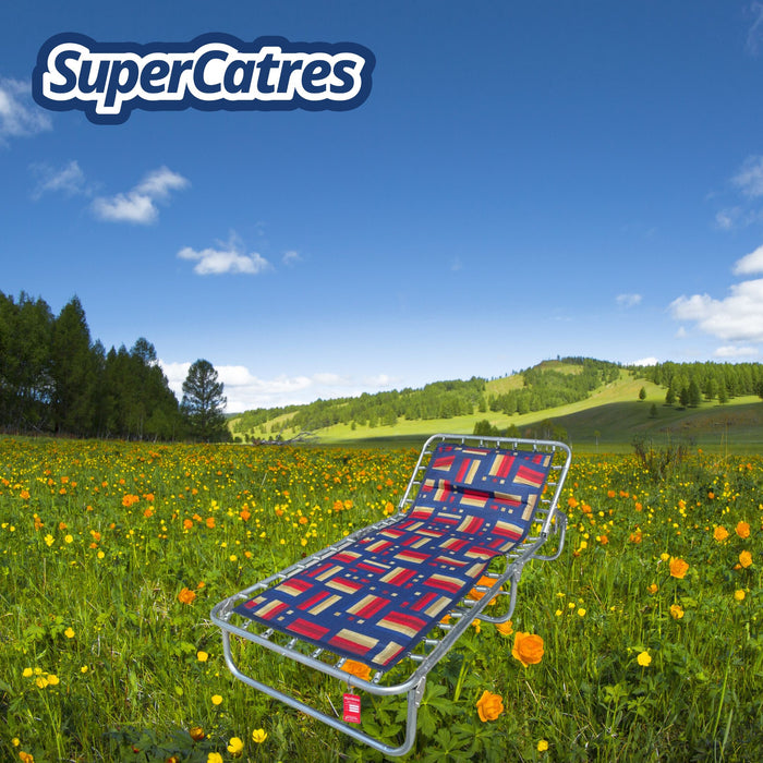 Catre Acojinado Reclinable XL | Plegable y Ergonómico