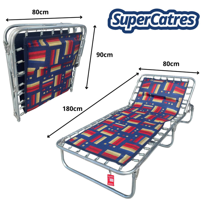 Catre Acojinado Reclinable XL | Plegable y Ergonómico