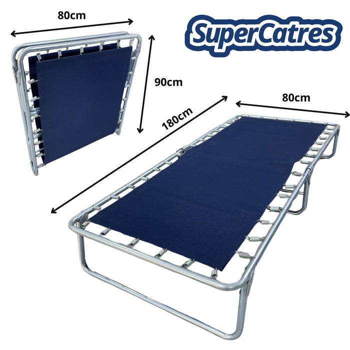 Catre de Lona XL con medidas detalladas y diseño ergonómico.