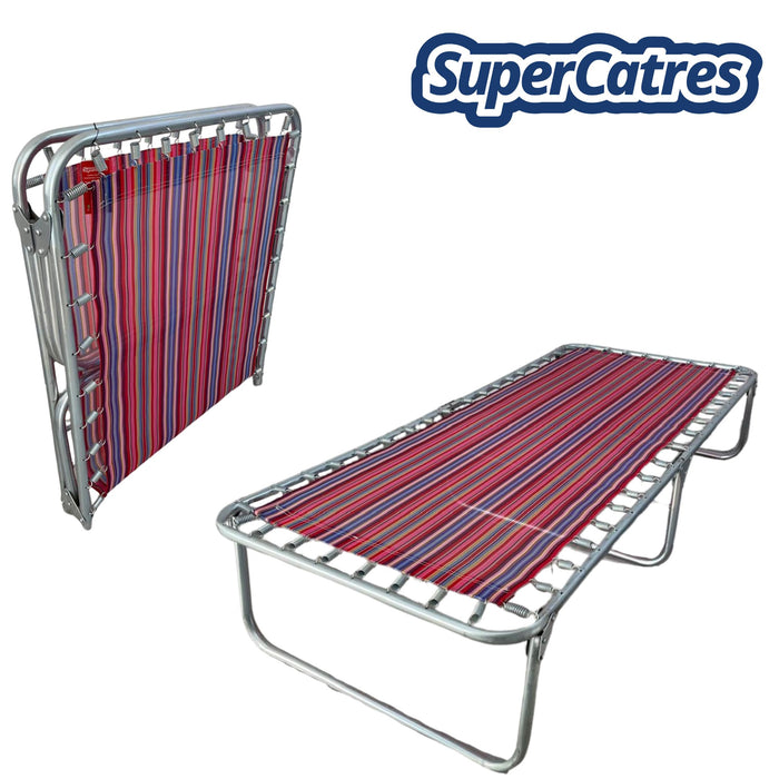 Catre plegable XL de rafia resistente SuperCatres - diseño funcional y duradero.