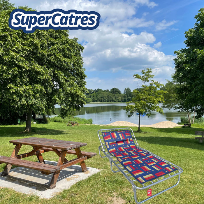 Catre Acojinado Reclinable XL | Plegable y Ergonómico