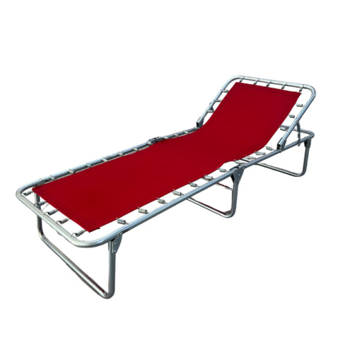 Catre Reclinable de Lona SuperCatres, diseño plegable y resistente.