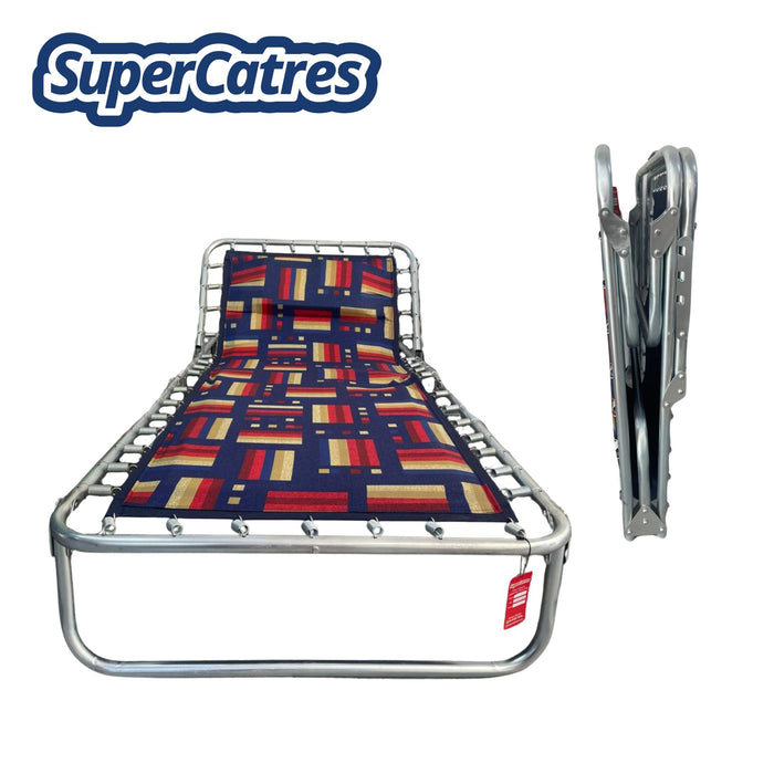 Catre Acojinado Reclinable XL | Plegable y Ergonómico